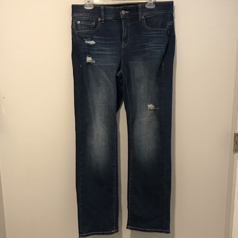 Torrid Bombshell Straight High-Rise Jean - Picture 2 of 8